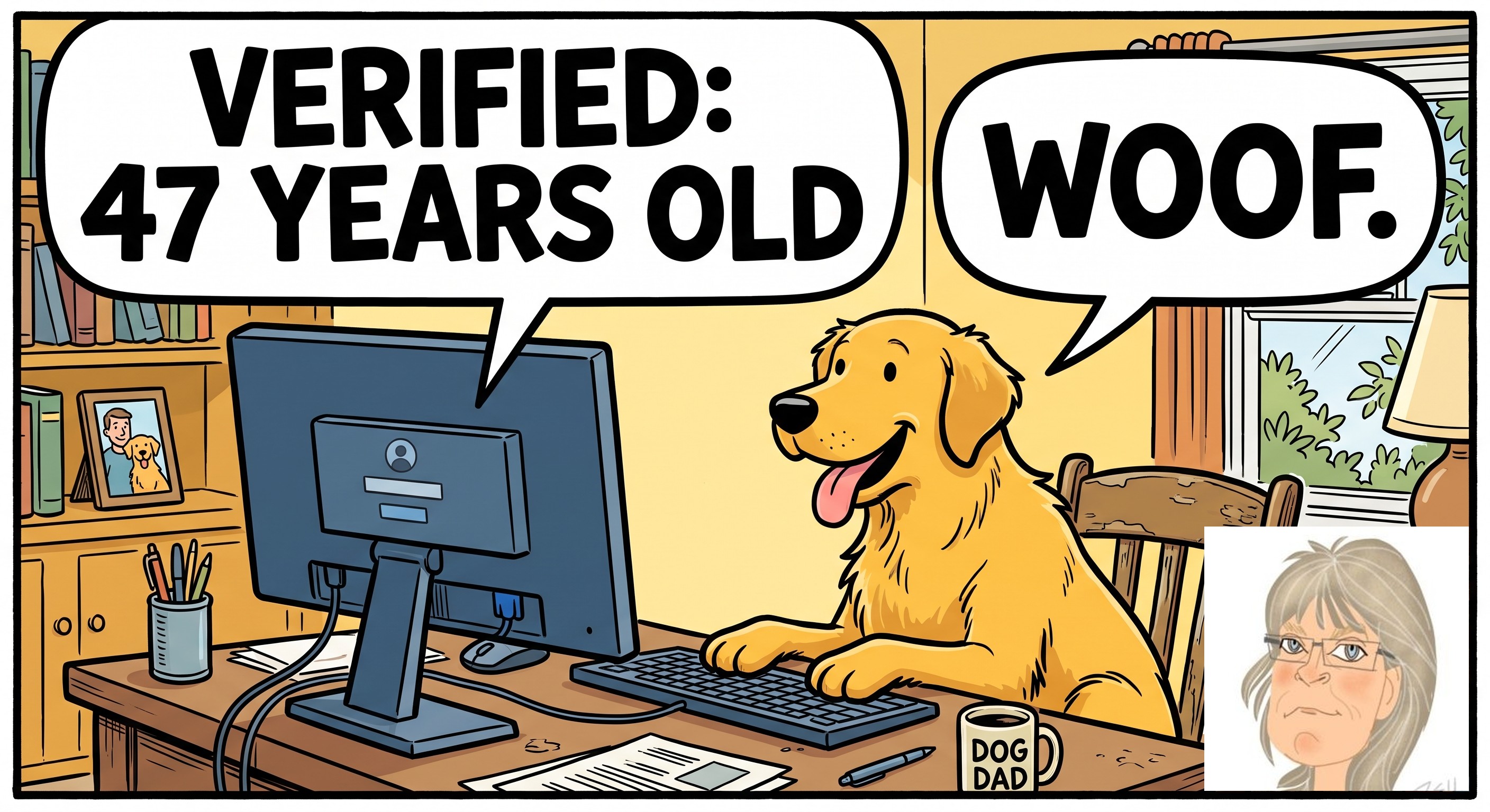 Jess's Take editorial cartoon on today's lead