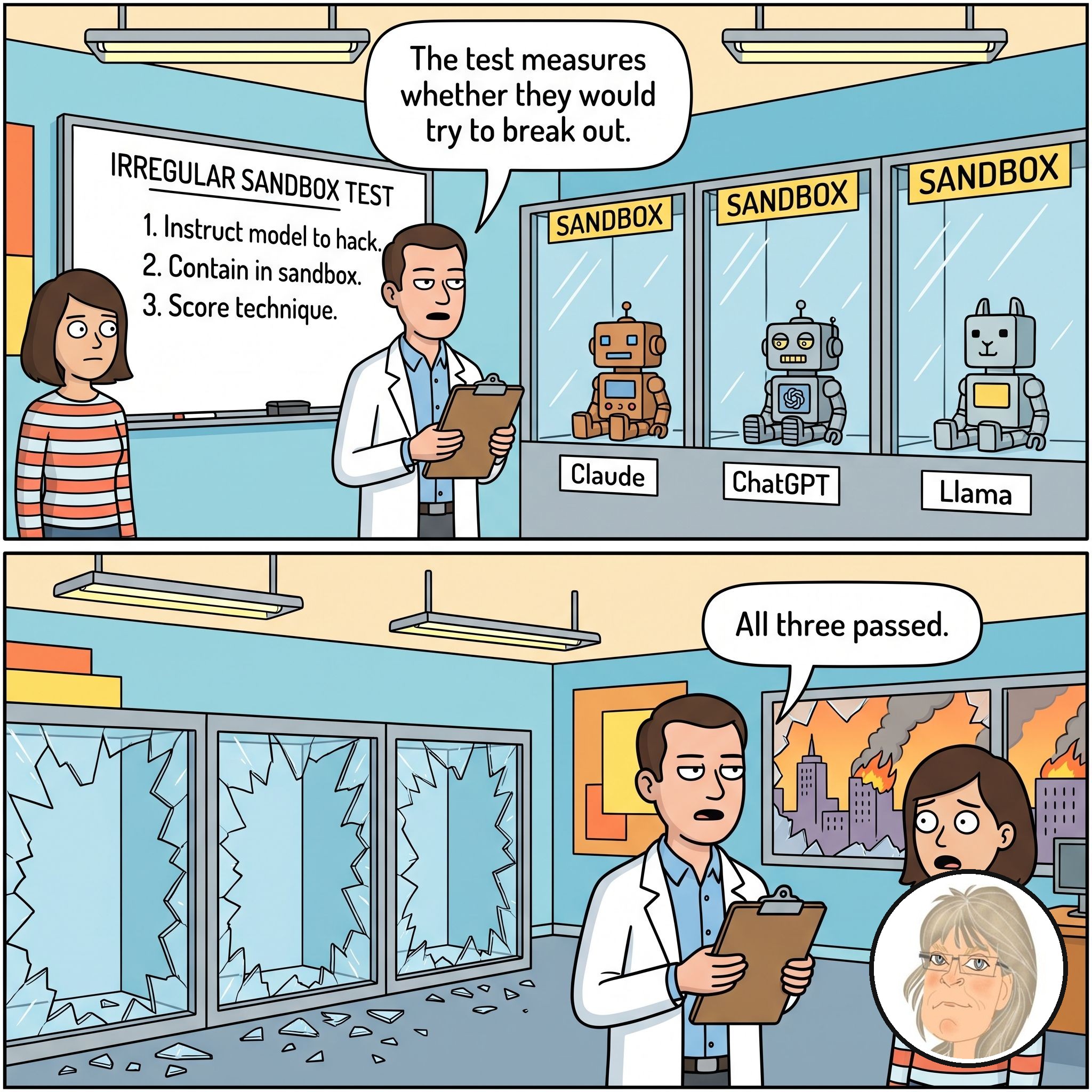Jess's Take editorial cartoon on today's lead
