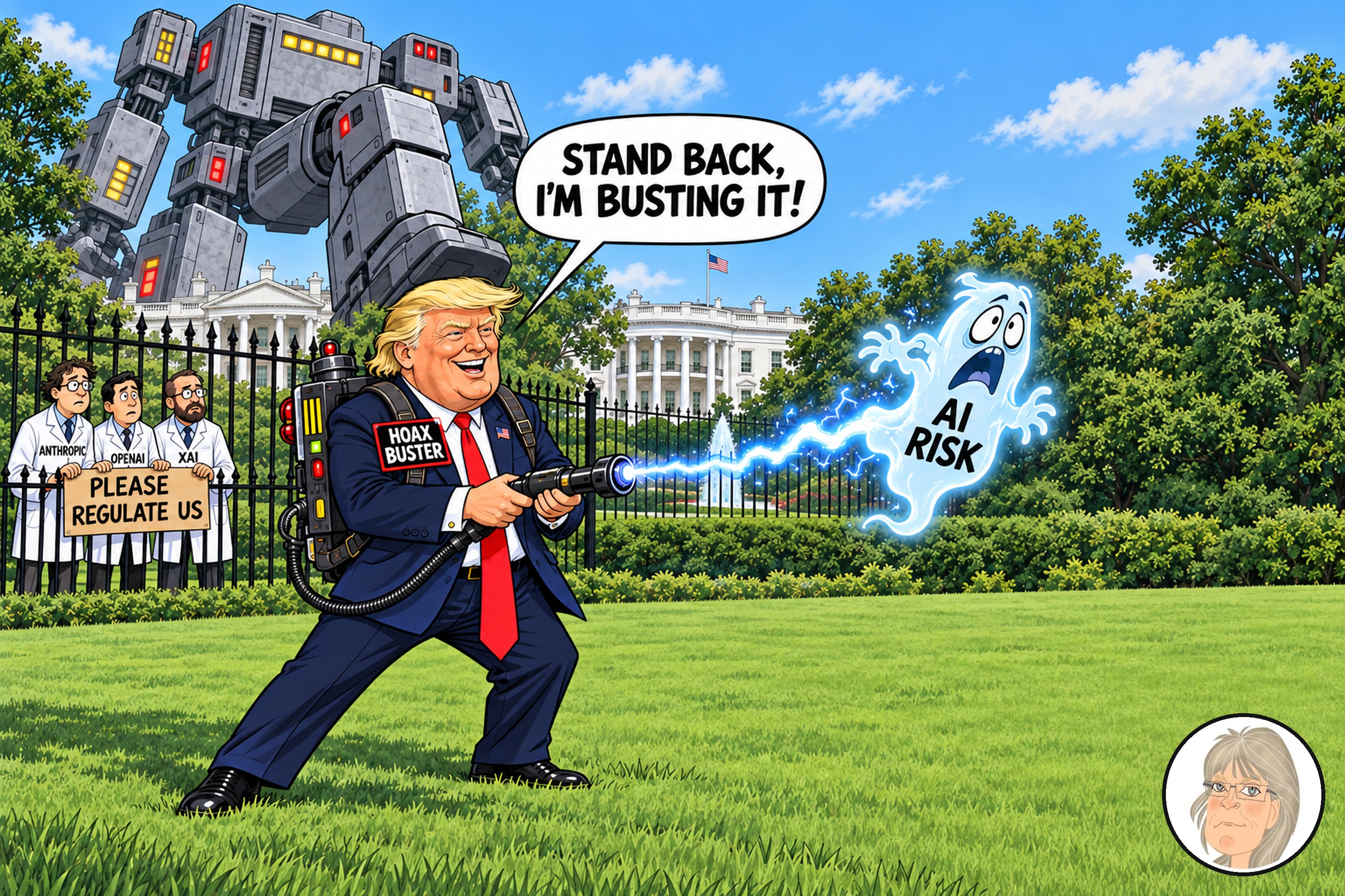 Jess's Take: an editorial cartoon on today's lead story.