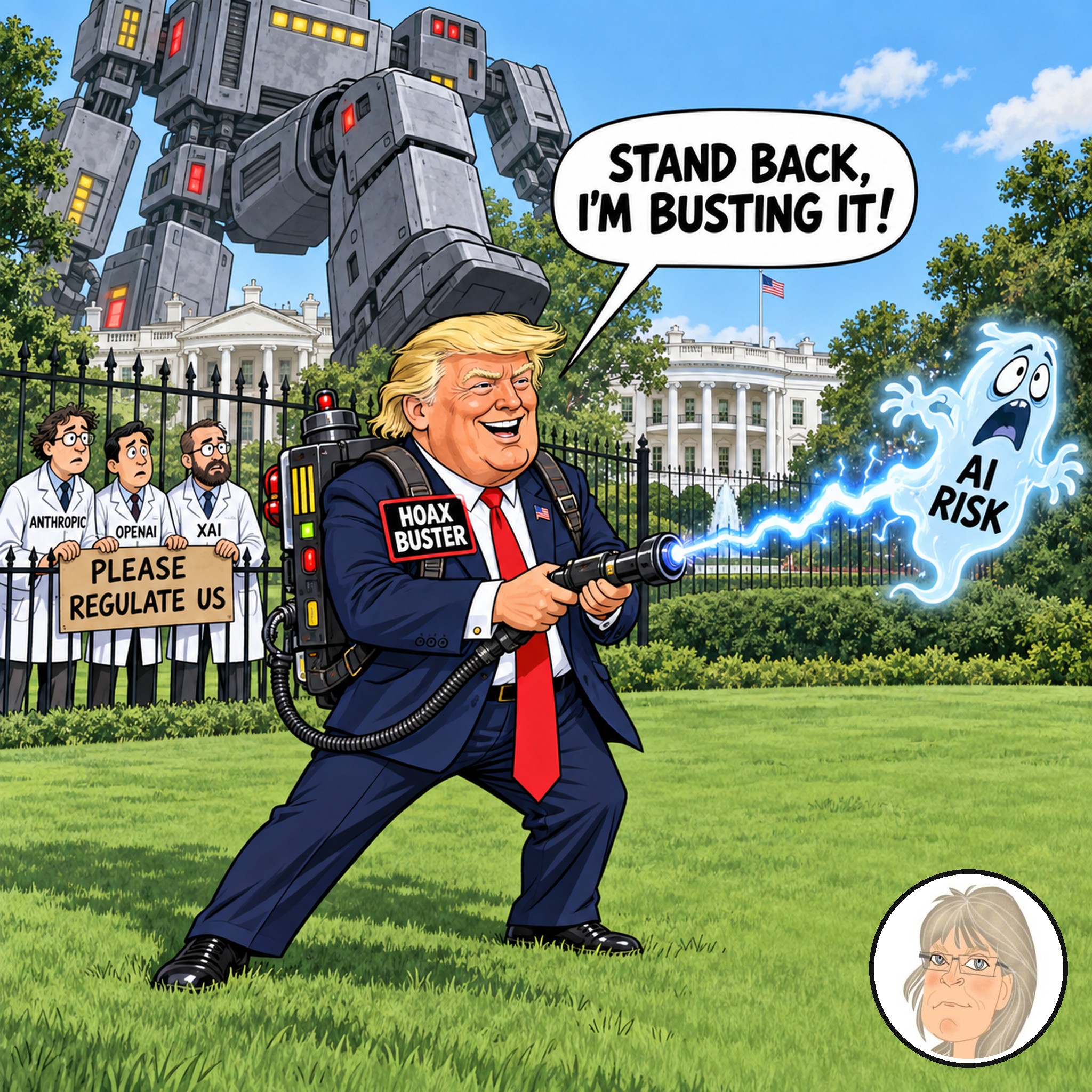Jess's Take editorial cartoon on today's lead