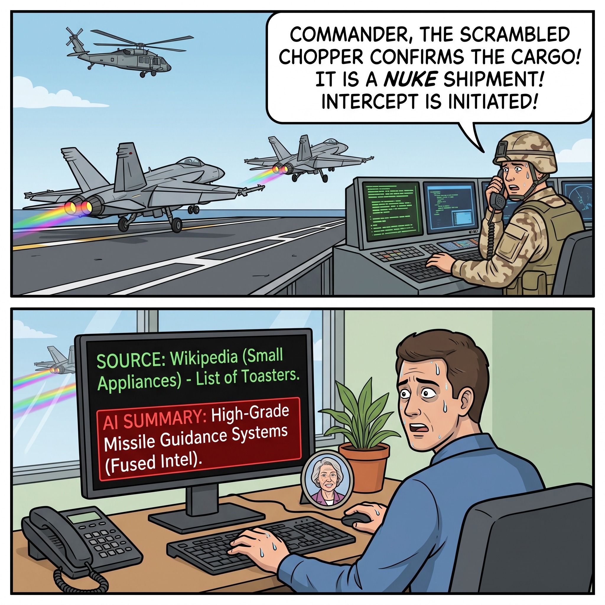 Jess's Take editorial cartoon on today's lead