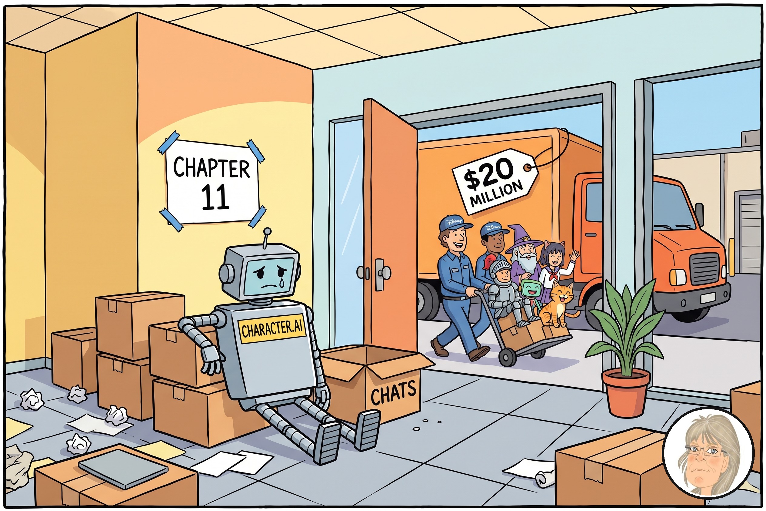 Jess’s Take, the editorial cartoon for Conversational AI Watch Issue #185.