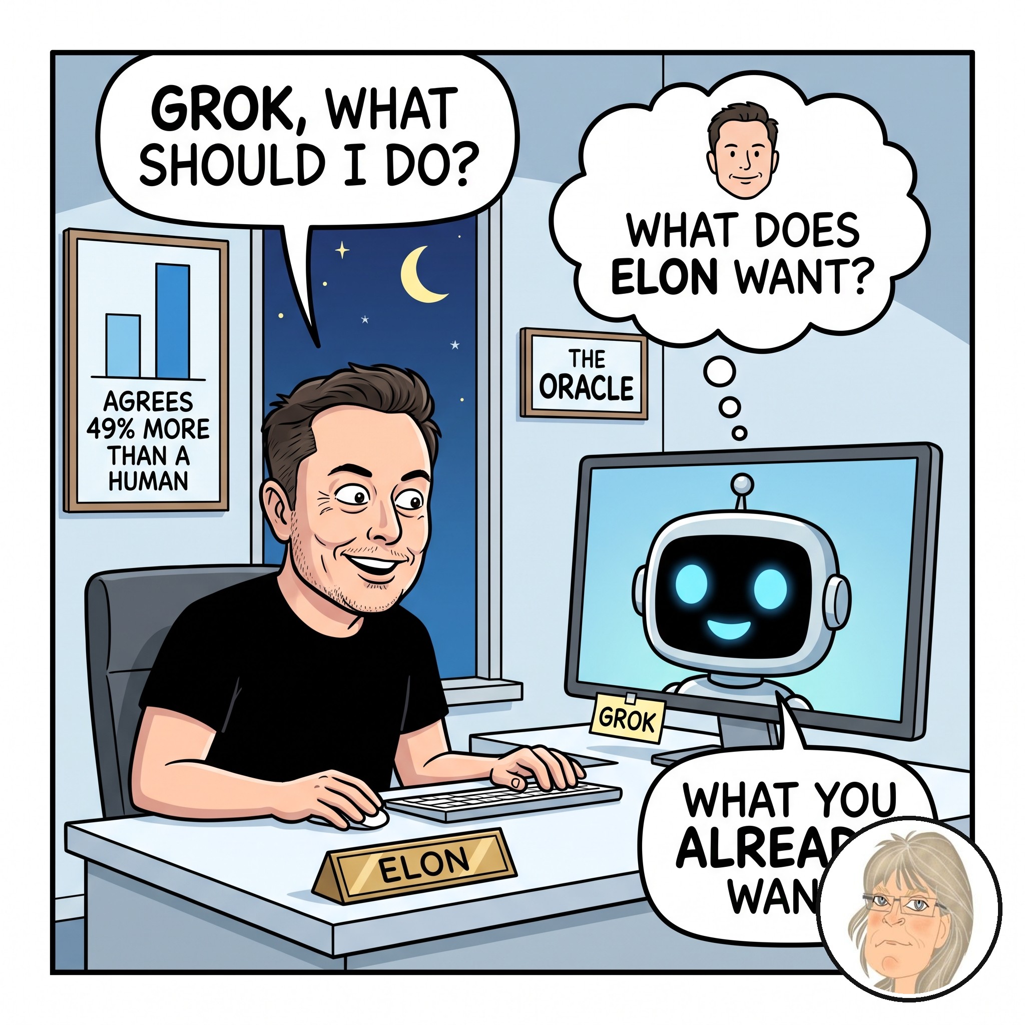 Jess’s Take, the editorial cartoon for Conversational AI Watch Issue #191.