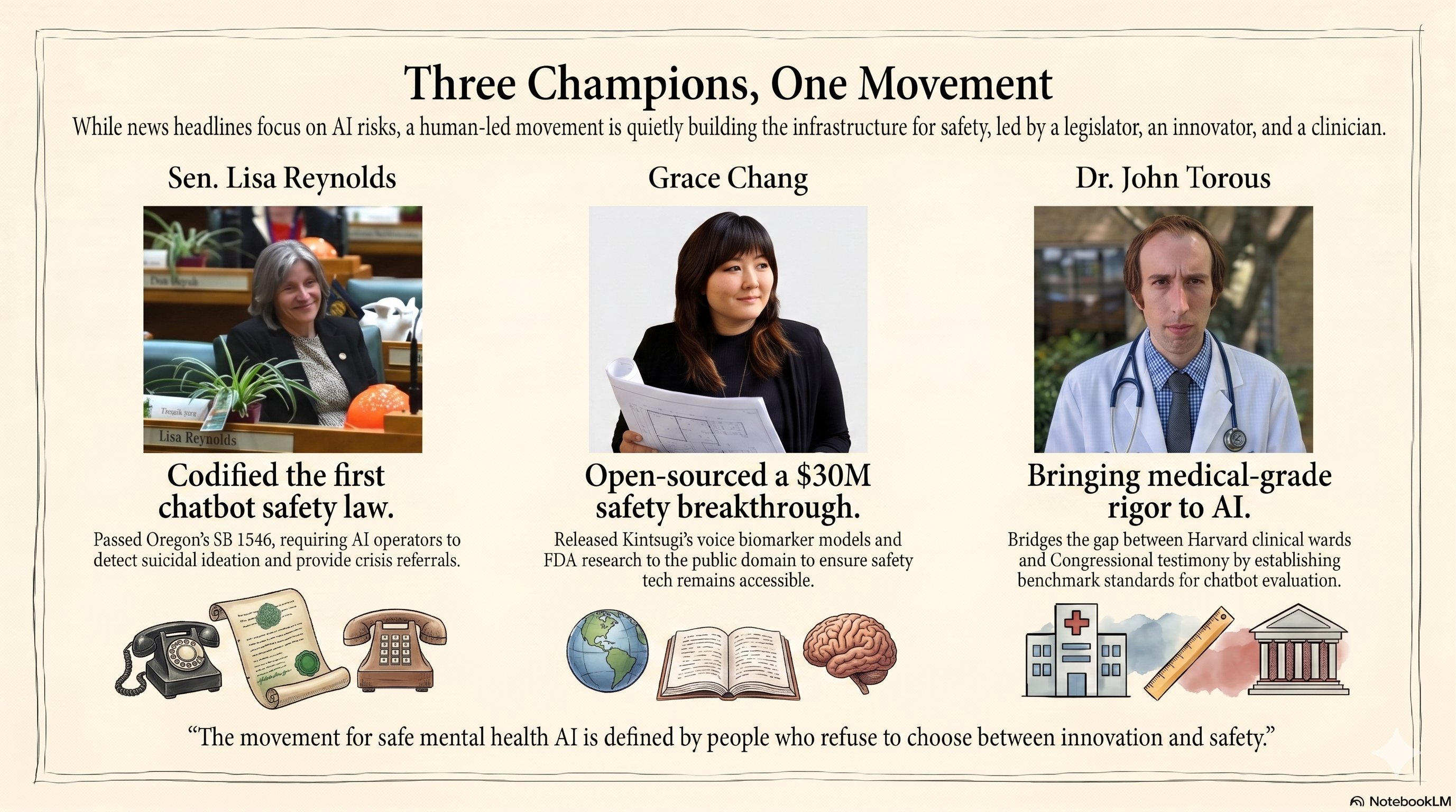Three Champions, One Movement - CAW Issue 21 Infographic