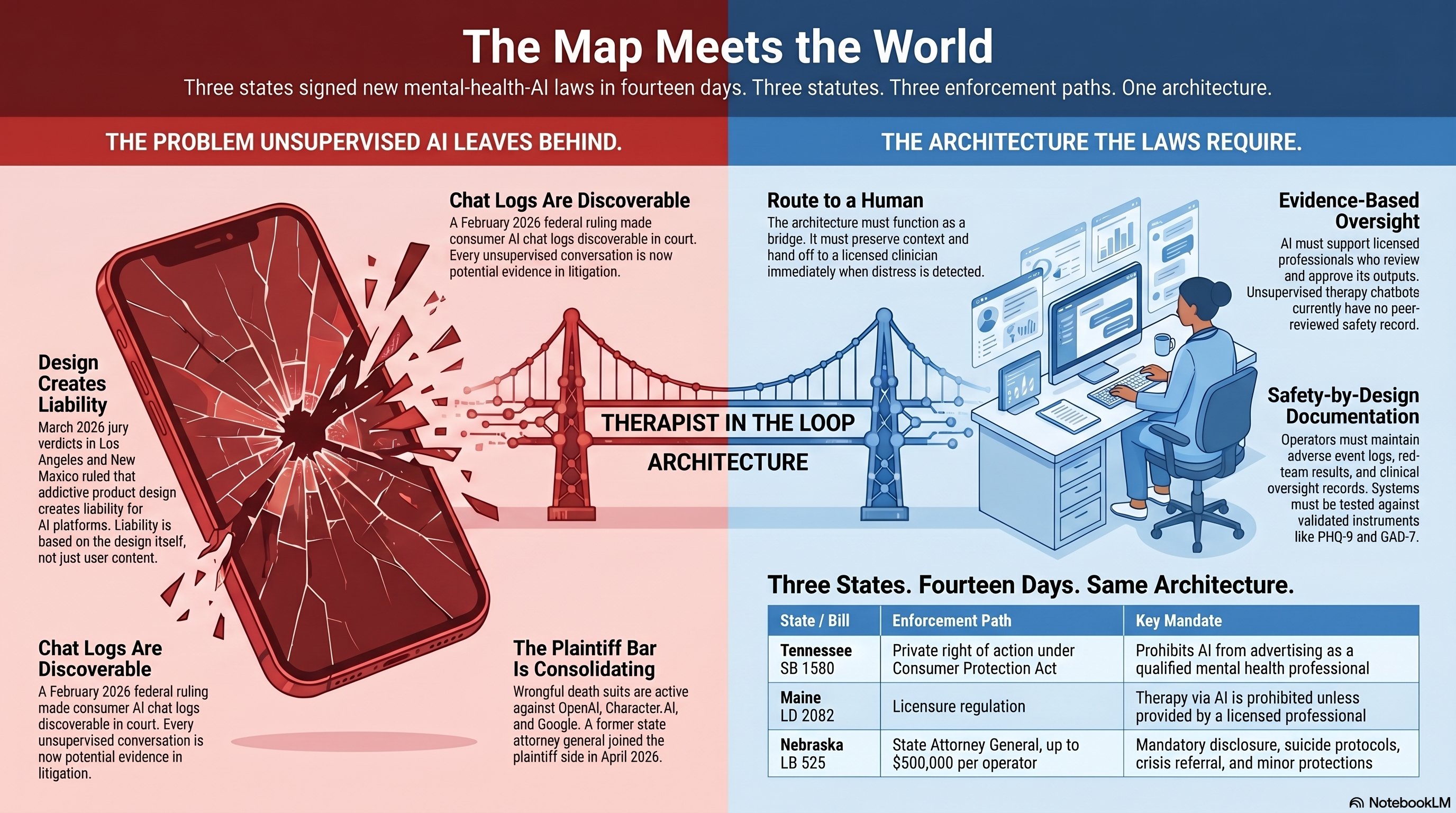 The Map Meets the World: Three States, Fourteen Days, Same Architecture