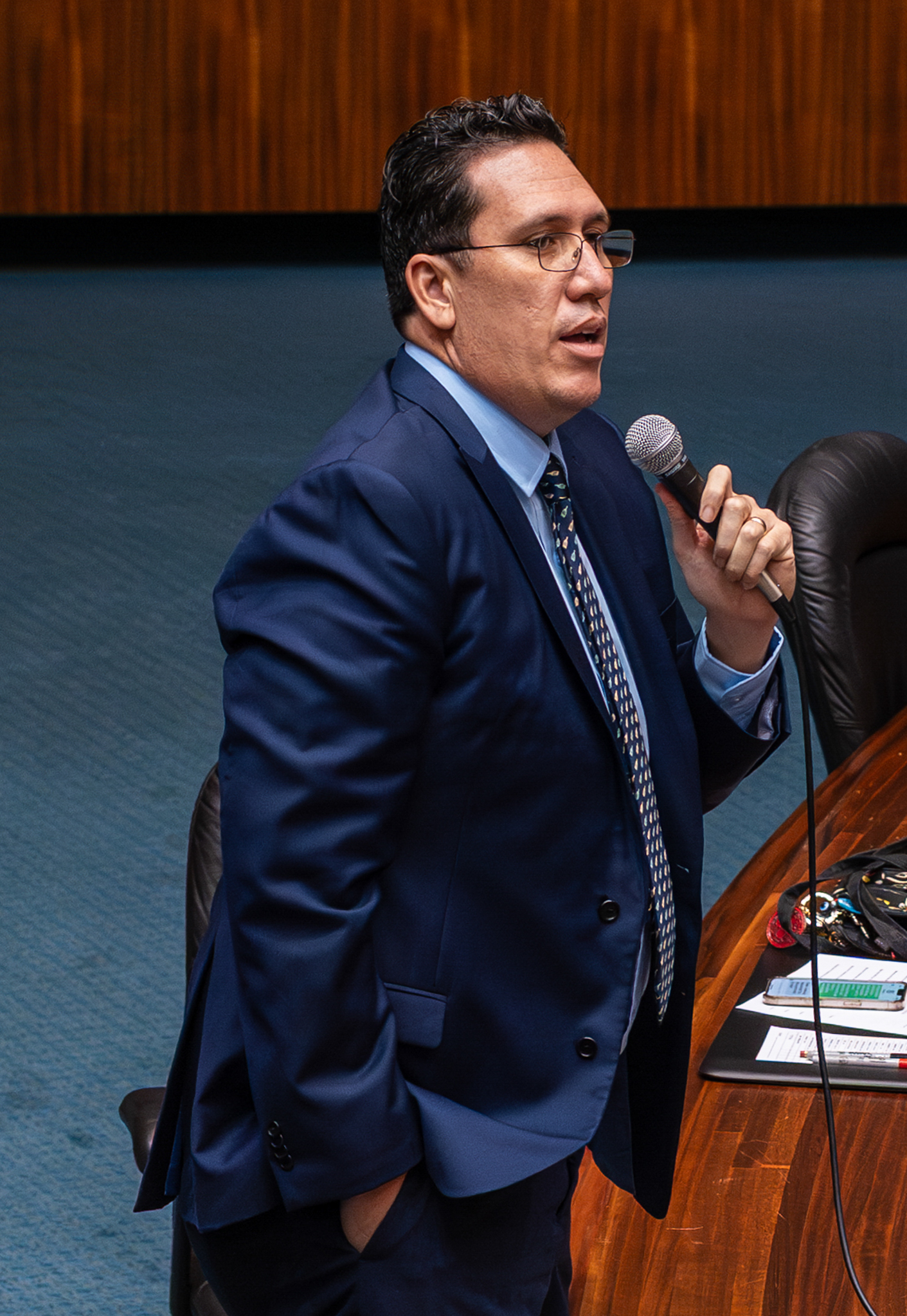 Hawaii State Senator Jarrett Keohokalole, official portrait